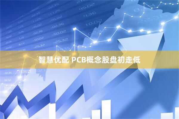 智慧优配 PCB概念股盘初走低